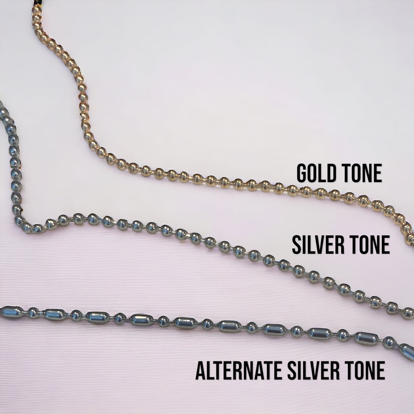 We Have No Other Country Dogtags- Shiny Finish