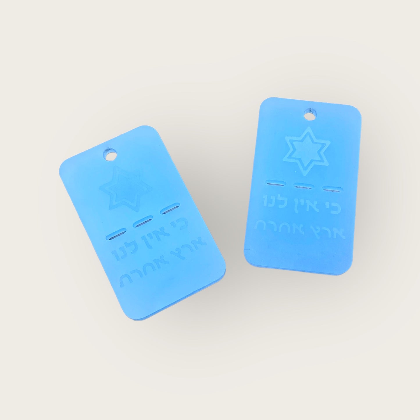 We Have No Other Country Dogtags- Shiny Finish
