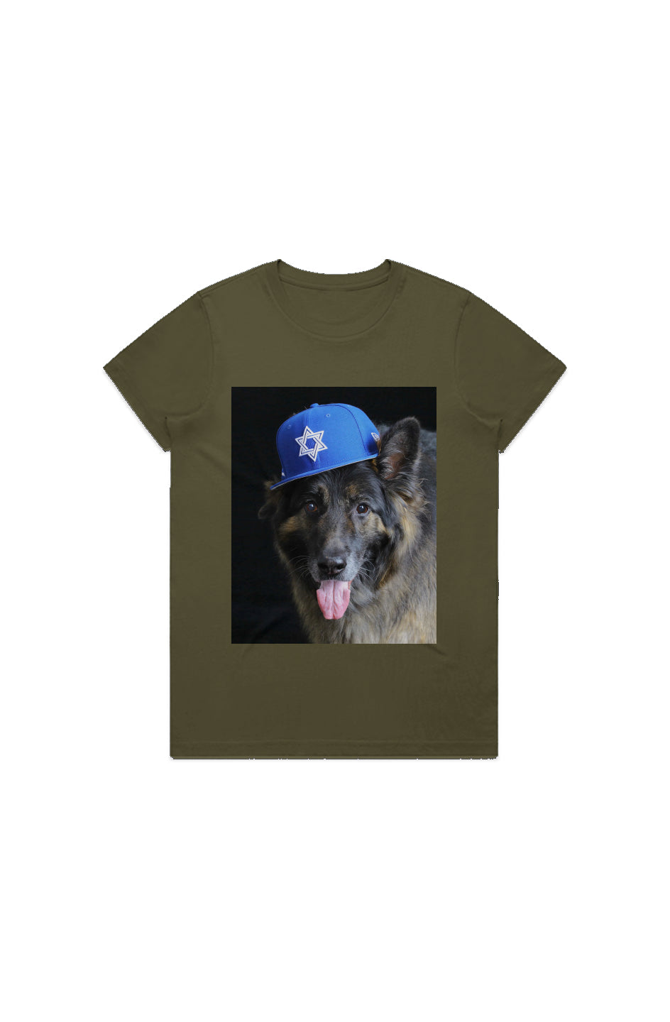 Dogs for Israel Army color t-shirt