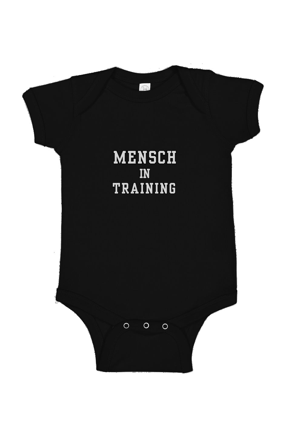 Mensch in Training black bodysuit