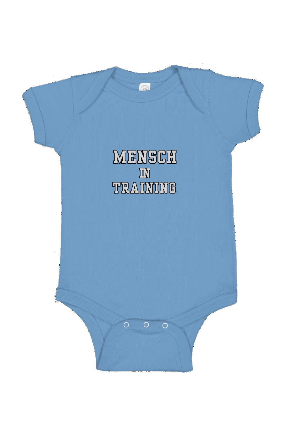 Mensch in Training Bright blue