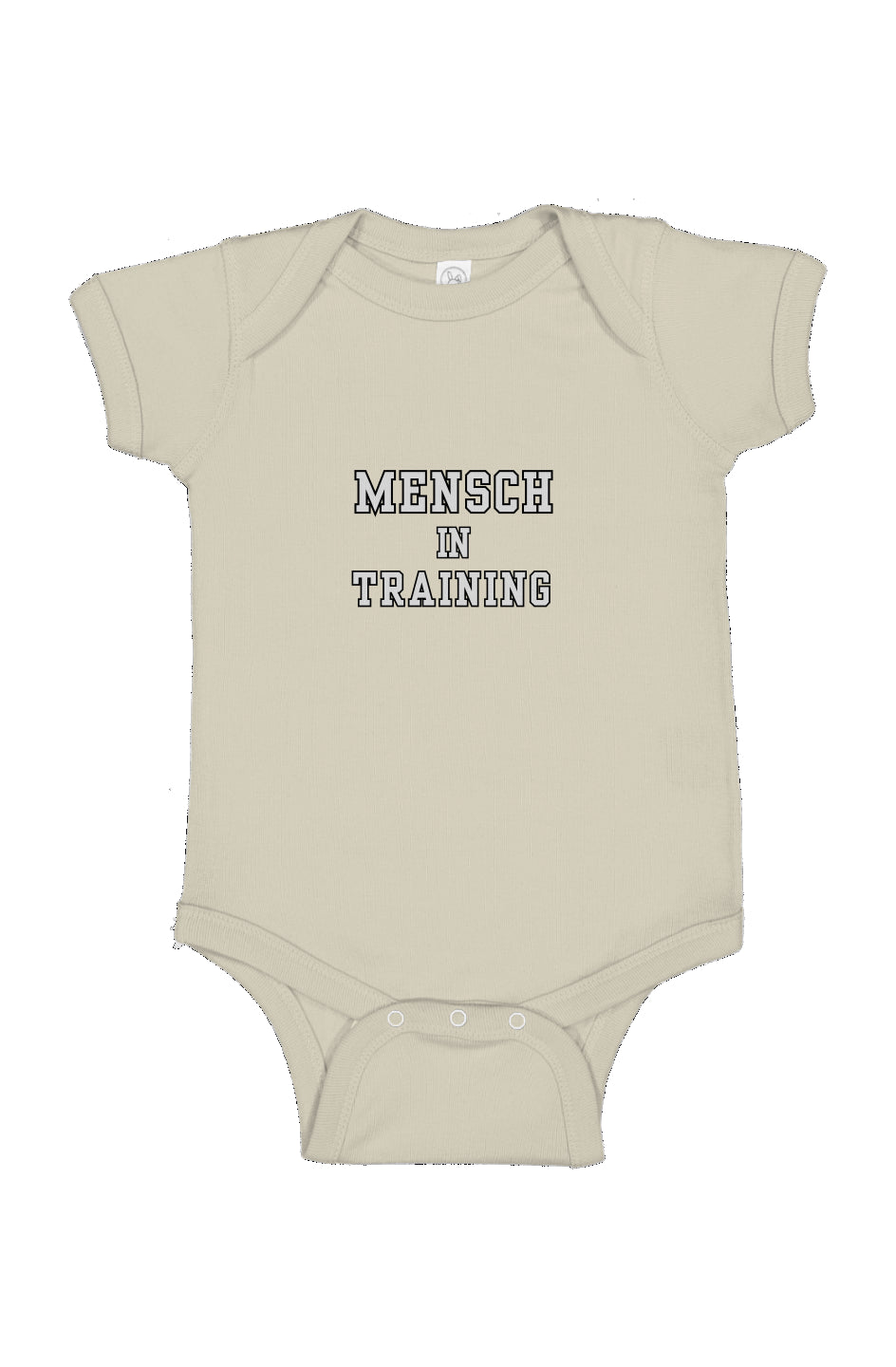 Mensch In Training Bodysuit Natural color