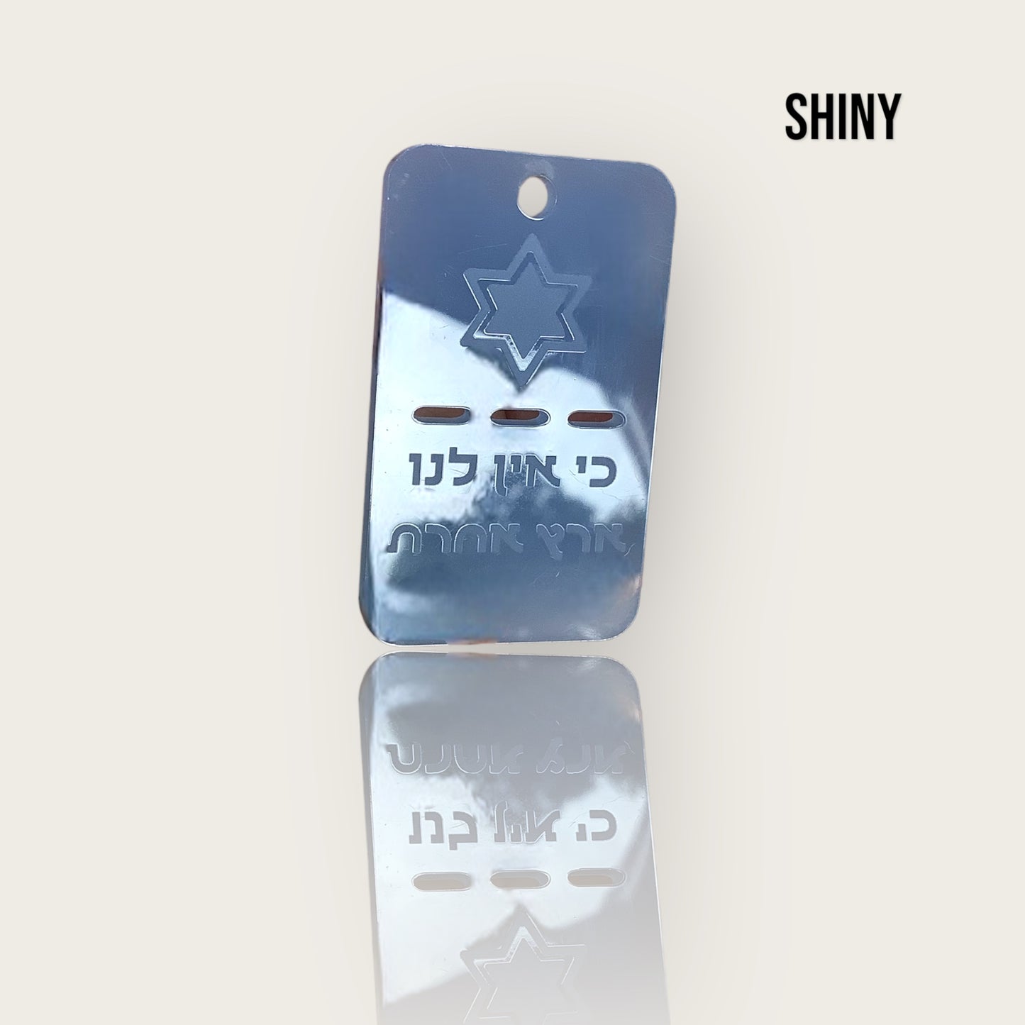 We Have No Other Country Dogtags- Shiny Finish